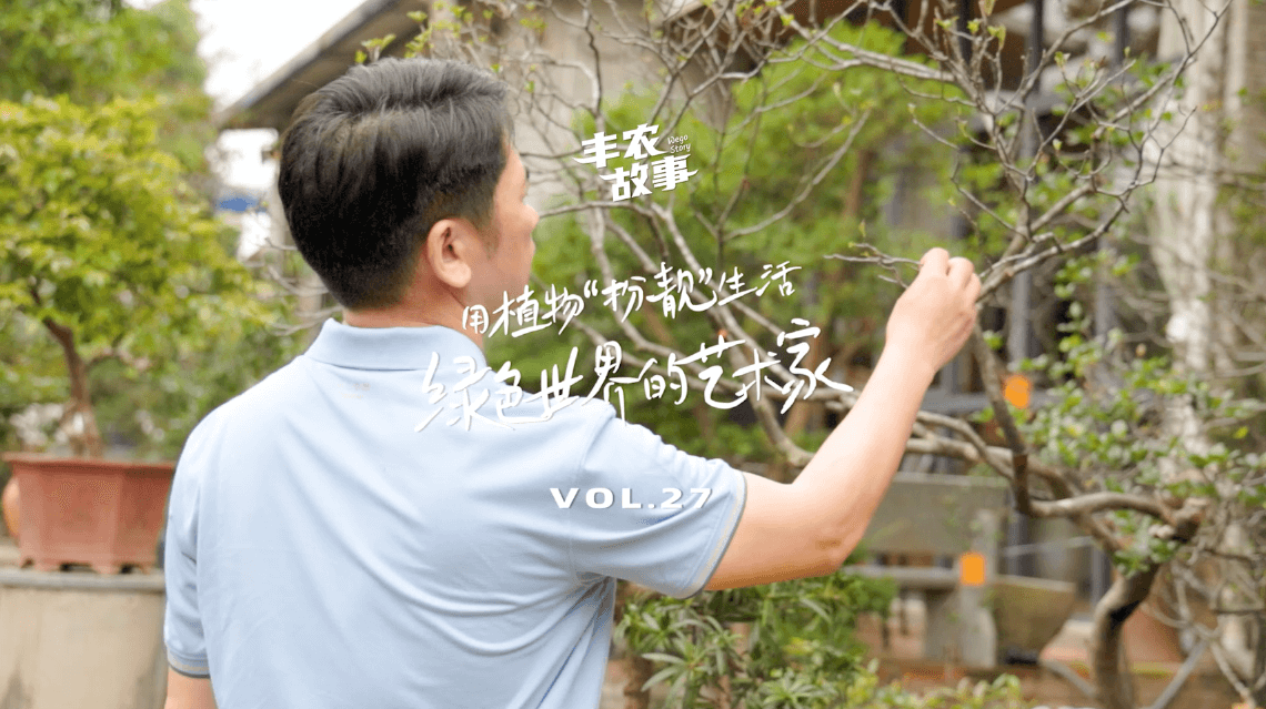 17年，他用一草一木去点亮了一个个家。